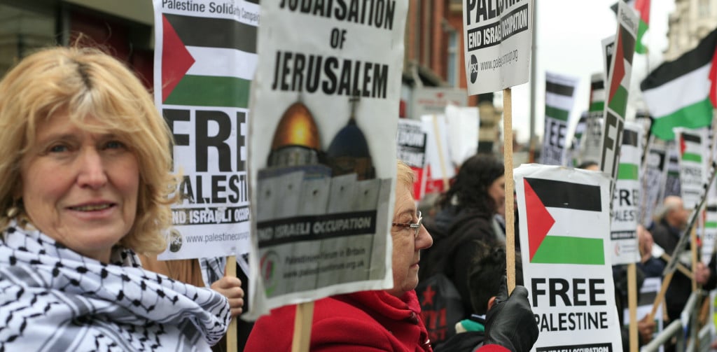 Gaza demo January 2014